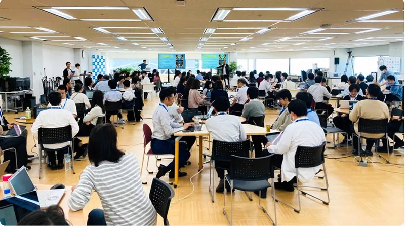 AIハッカソンの様子