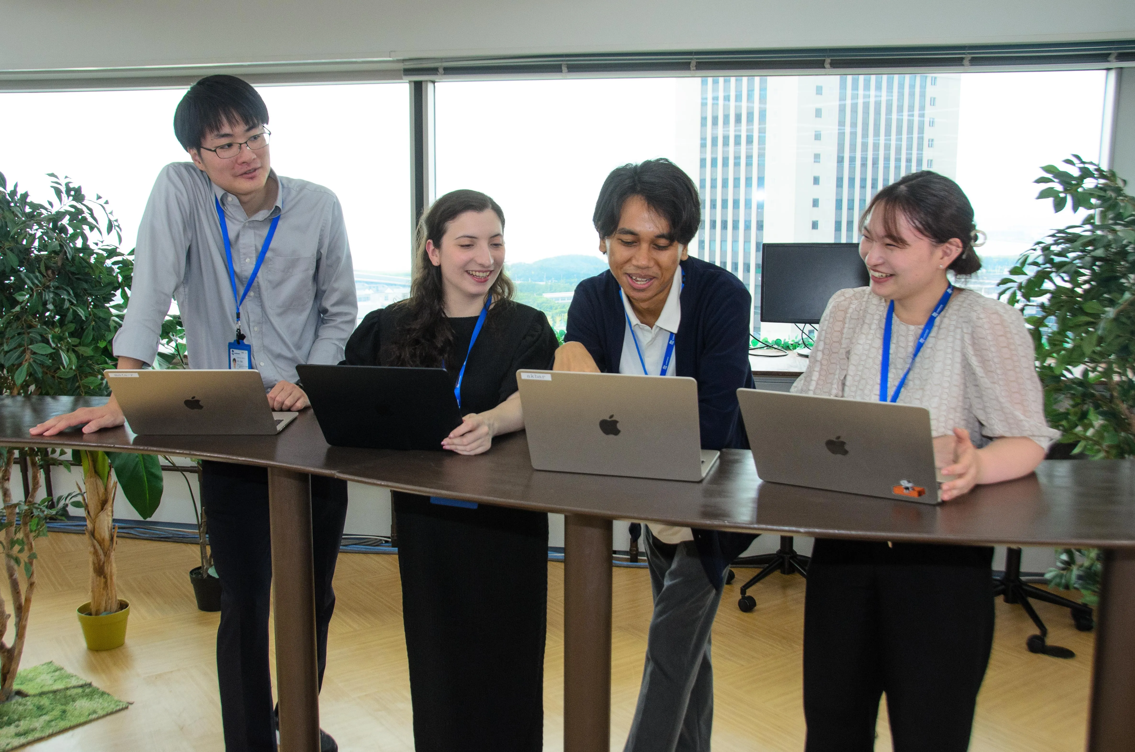 外国籍社員が活躍している写真