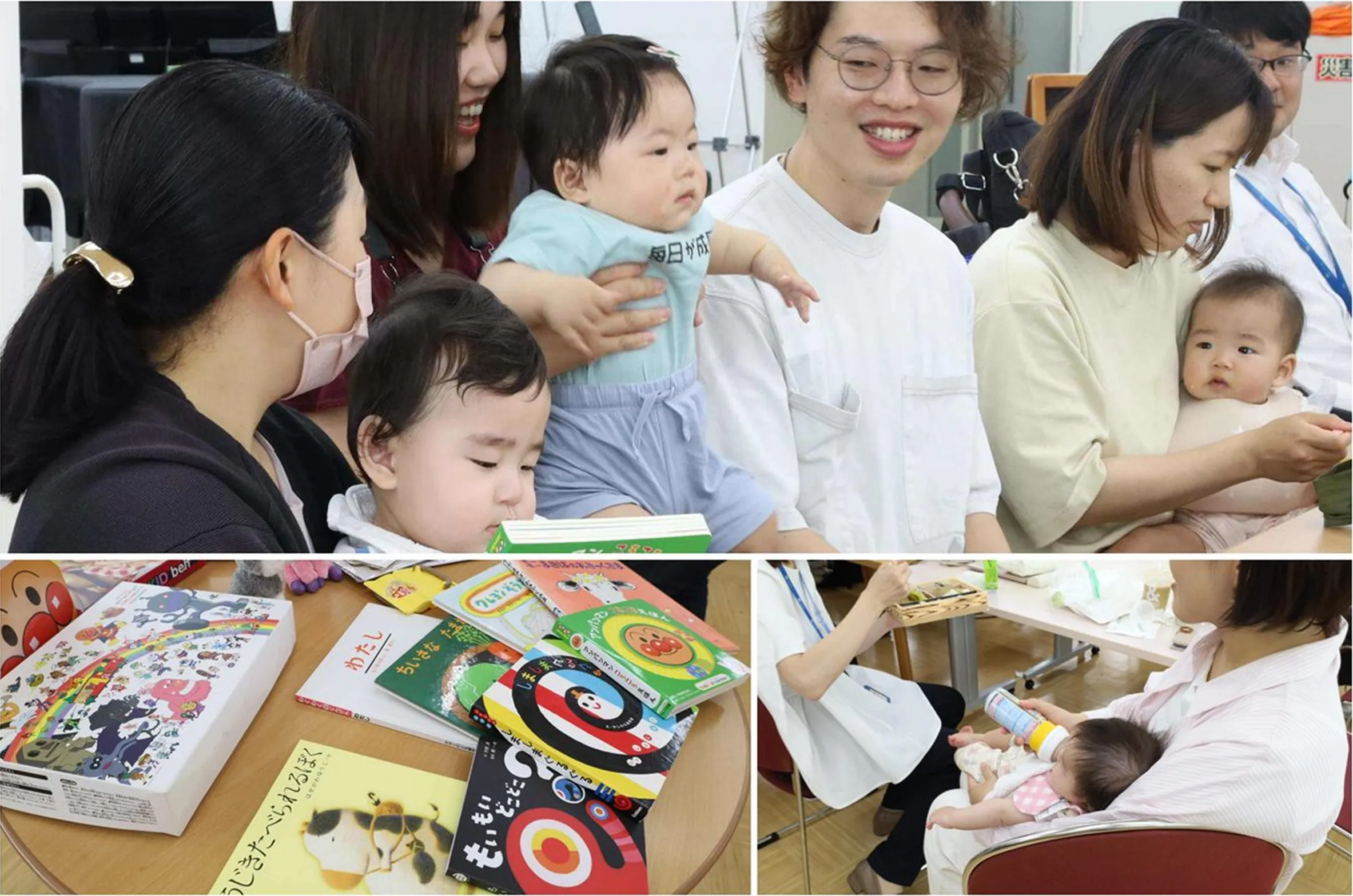 女性の働く写真